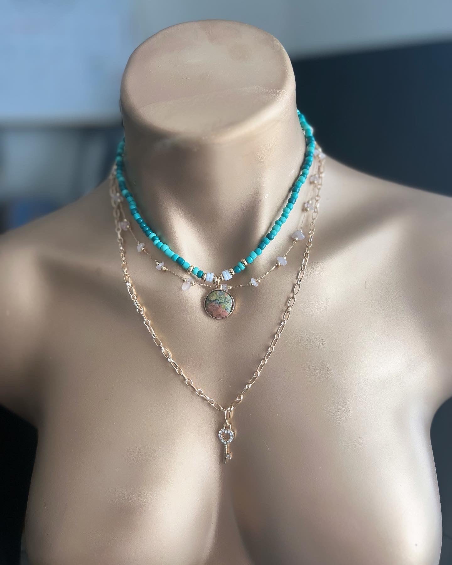 Stacked Layered Necklace